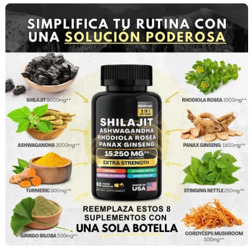 Shilajit 8 En 1 - foto adicional 4