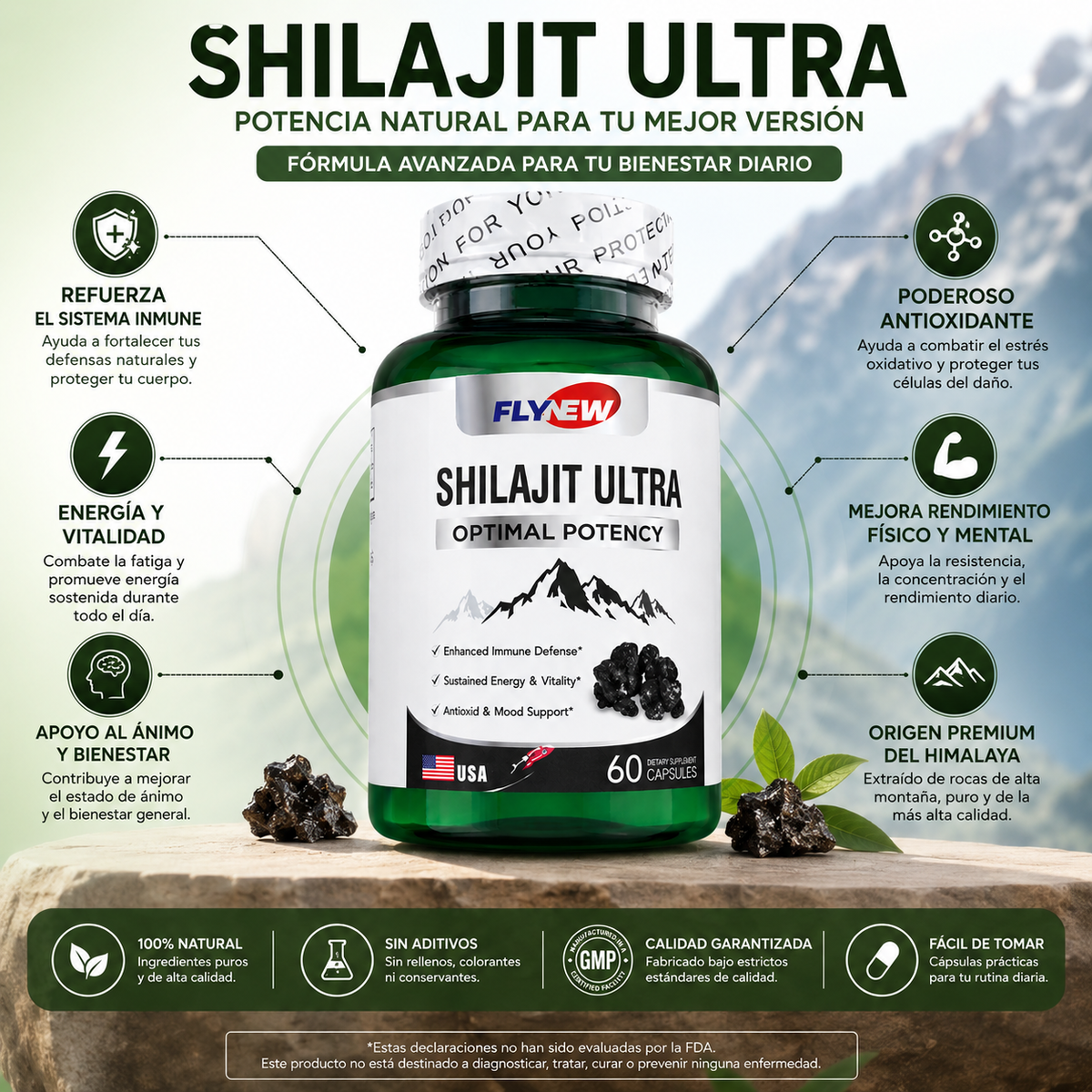 Shilajit Ultra Verde - foto adicional 2
