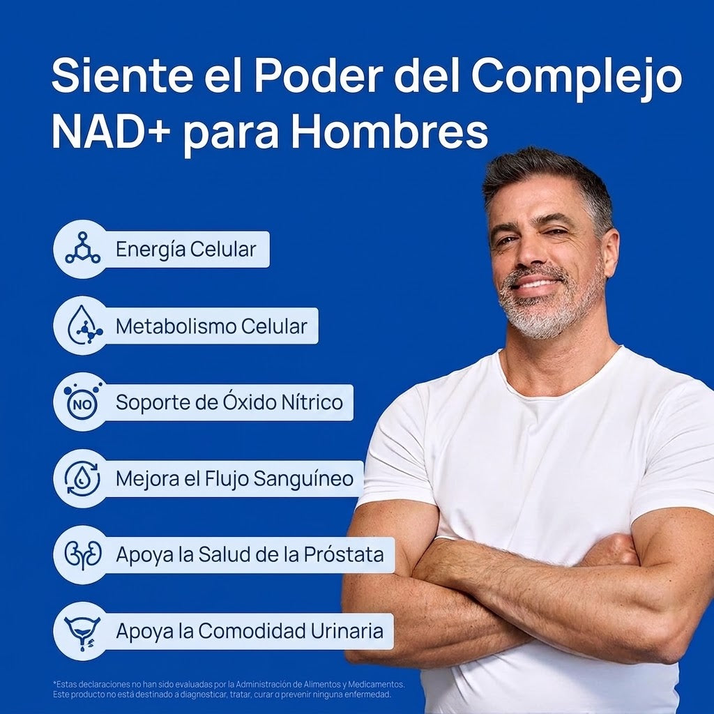 Selerb NAD+ Men's Complex - beneficios 1