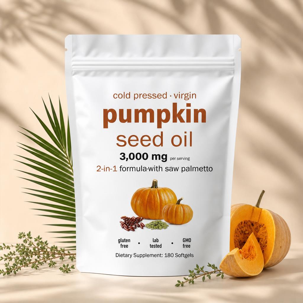 Aceite de Semilla de Calabaza prensado en frío, foto de producto